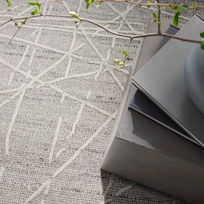 Calvin Klein CK044 Wander Grey WND01 9 ft. X 12 ft. Rect. Rug