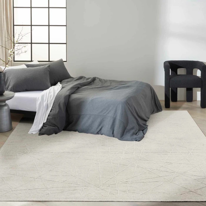 Calvin Klein CK044 Wander Ivory Grey WND01 2 ft. X 3 ft. Rect. Rug