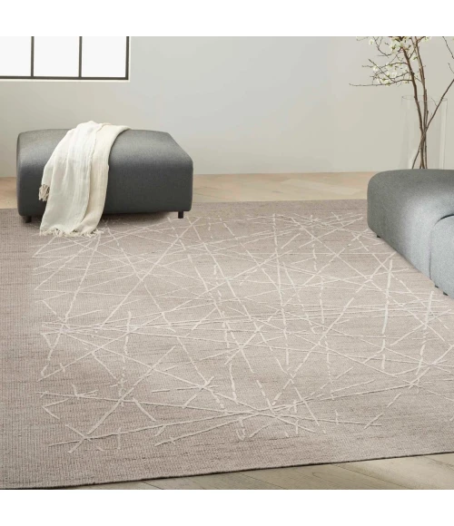 Calvin Klein CK044 Wander Taupe WND01 8 ft. X 10 ft. Rect. Rug