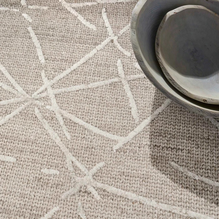 Calvin Klein CK044 Wander Taupe WND01 9 ft. X 12 ft. Rect. Rug