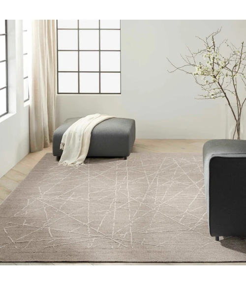 Calvin Klein CK044 Wander Taupe WND01 8 ft. X 10 ft. Rect. Rug