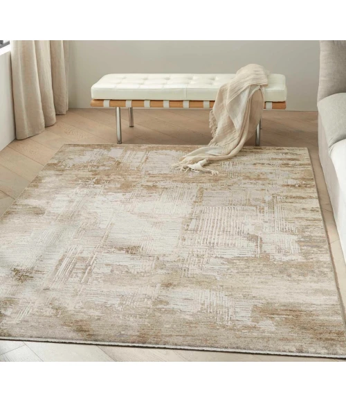 Calvin Klein CK078 Summit Mocha Ivory SUM02 10 ft. Rect. Rug