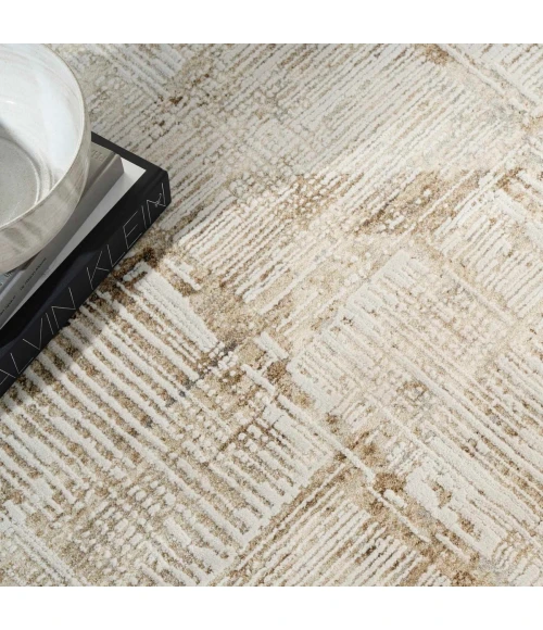 Calvin Klein CK078 Summit Mocha Ivory SUM02 10 ft. Rect. Rug