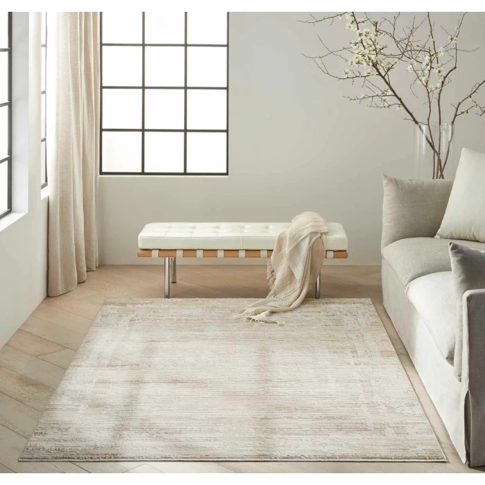 Calvin Klein CK078 Summit Natural Ivory SUM03 8 ft. X 10 ft. Rect. Rug