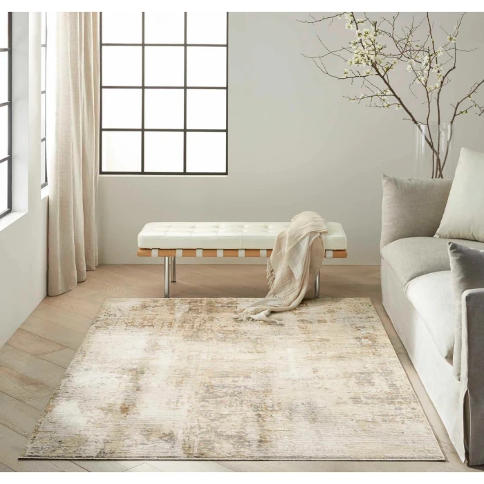 Calvin Klein CK078 Summit Natural Grey SUM06 10 ft. Rect. Rug