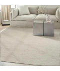 Calvin Klein CK079 Notes Ivory Silver NOT01 4 ft. X 6 ft. Rect. Rug