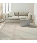 Calvin Klein CK079 Notes Ivory Silver NOT01 4 ft. X 6 ft. Rect. Rug