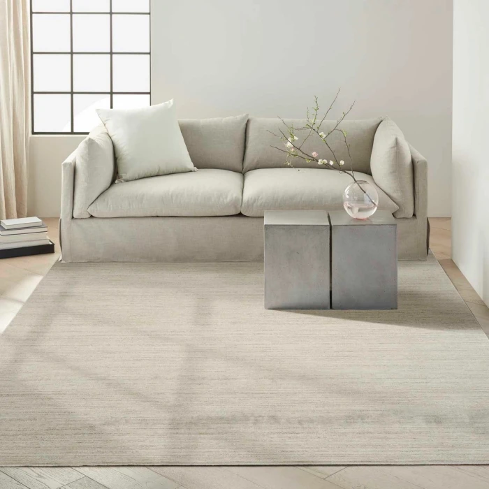 Calvin Klein CK079 Notes Ivory Grey NOT03 5 ft. X 7 ft. Rect. Rug