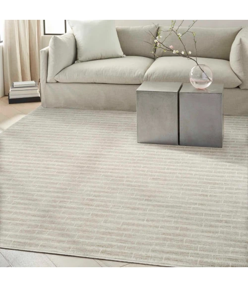 Calvin Klein CK079 Notes Ivory Grey NOT04 8 ft. X 10 ft. Rect. Rug