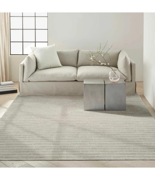 Calvin Klein CK079 Notes Ivory Grey NOT04 8 ft. X 10 ft. Rect. Rug