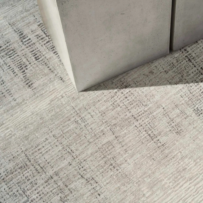 Calvin Klein CK079 Notes Ivory Charcoal NOT06 4 ft. X 6 ft. Rect. Rug
