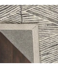 Nourison Colorado Grey White CLR01 4 ft. X 6 ft. Rect. Rug