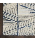 Nourison Colorado White Blue CLR01 4 ft. X 6 ft. Rect. Rug