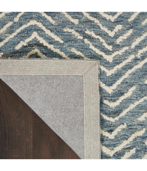 Nourison Colorado Indigo Ivory CLR02 8 ft. X 10 ft. Rect. Rug