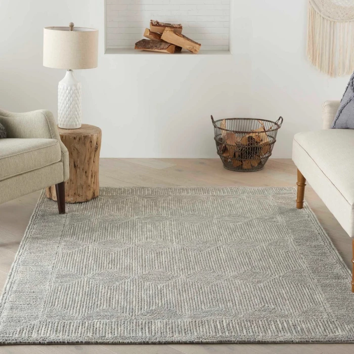 Nourison Colorado Grey CLR04 8 ft. Rect. Rug