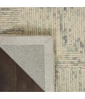 Nourison Colorado Ivory Grey Teal CLR04 8 ft. Rect. Rug