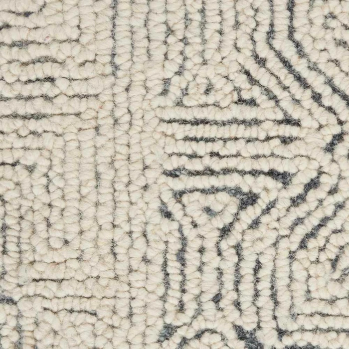 Nourison Colorado Ivory Navy CLR05 4 ft. X 6 ft. Rect. Rug