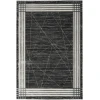 Nourison Home Desire DSR01 Charcoal Silver 2 ft. 3 in. X 7 ft. 6 in. Area Rug