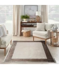 Nourison Desire Ivory Silver DSR01 8 ft. Rect. Rug