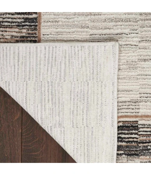 Nourison Desire Grey Black DSR02 9 ft. X 12 ft. Rect. Rug