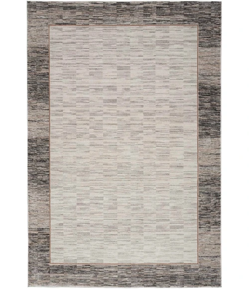 Nourison Desire Grey Black DSR02 9 ft. X 12 ft. Rect. Rug