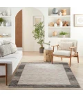 Nourison Desire Grey Black DSR02 9 ft. X 12 ft. Rect. Rug
