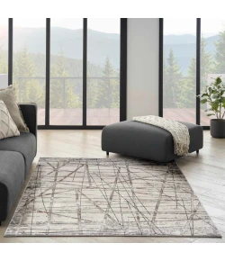 Nourison Home Desire DSR03 Grey Silver 9 ft. X 12 ft. Area Rug