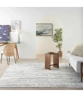 Nourison Divine Aqua DIV11 8 ft. X 10 ft. Rect. Rug