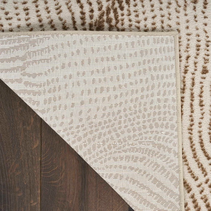DKNY Central Park West Beige Brown CEP01 5 ft. X 7 ft. Rect. Rug