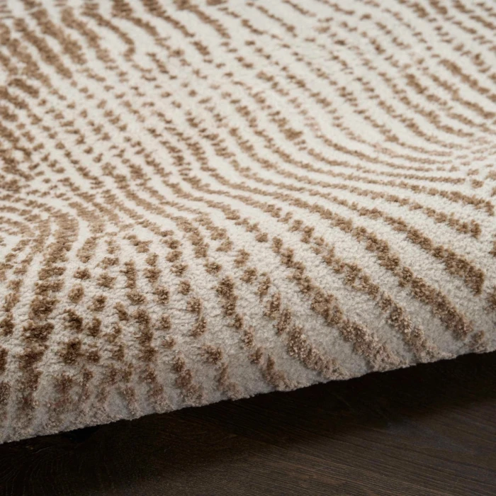 DKNY Central Park West Beige Brown CEP01 5 ft. X 7 ft. Rect. Rug