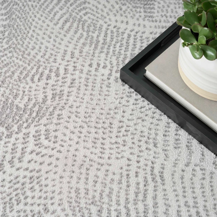 DKNY Central Park West Grey CEP01 8 ft. X 10 ft. Rect. Rug