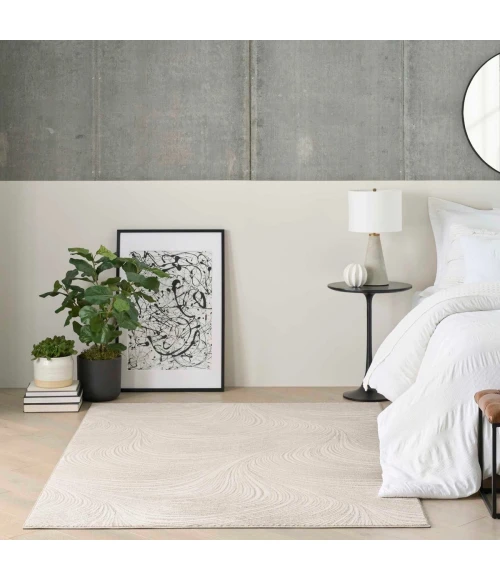 DKNY Central Park West Beige CEP02 6 ft. Rect. Rug