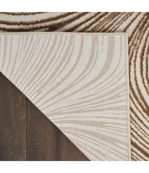 DKNY Central Park West Beige Brown CEP02 6 ft. Rect. Rug