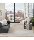 DKNY Grand Street Ivory GRN01 6 ft. X 9 ft. Rect. Rug