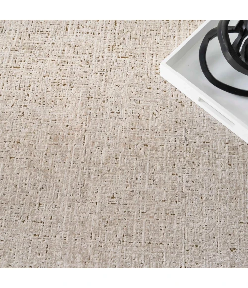 DKNY Grand Street Ivory Beige GRN03 9 ft. X 12 ft. Rect. Rug