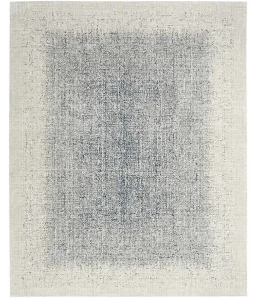 DKNY Grand Street Ivory Blue GRN03 5 ft. X 7 ft. Rect. Rug