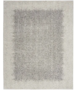 DKNY Grand Street GRN03 Light Grey 9 ft. X 12 ft. Area Rug
