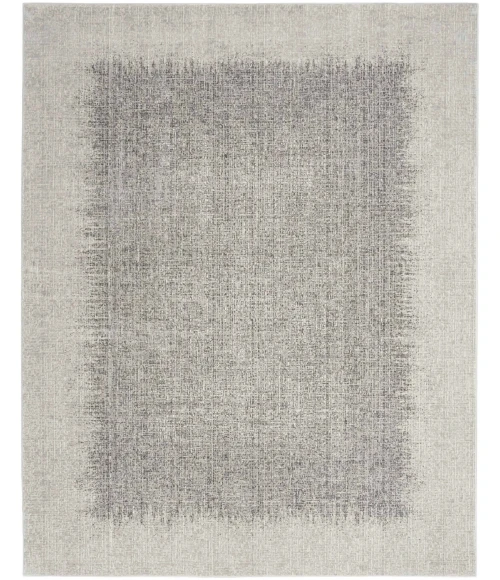 DKNY Grand Street Light Grey GRN03 9 ft. X 12 ft. Rect. Rug