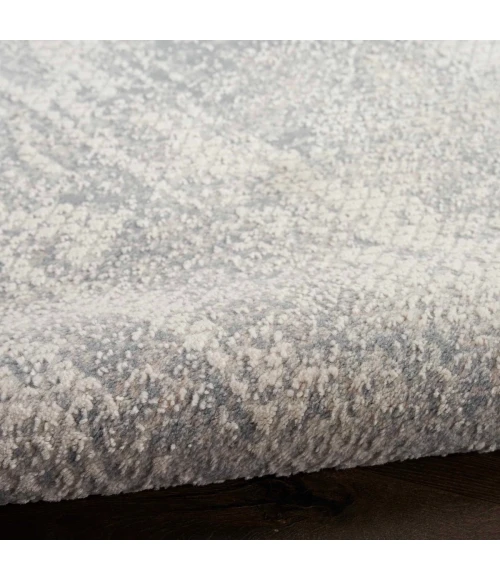 Nourison Exhale Light Grey EXL01 8 ft. X 10 ft. Rect. Rug