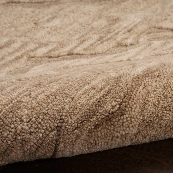 Nourison Graceful Taupe GRU01 5 ft. X 7 ft. Rect. Rug