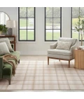 Nourison Grafix Ivory Beige GRF03 9 ft. X 12 ft. Rect. Rug