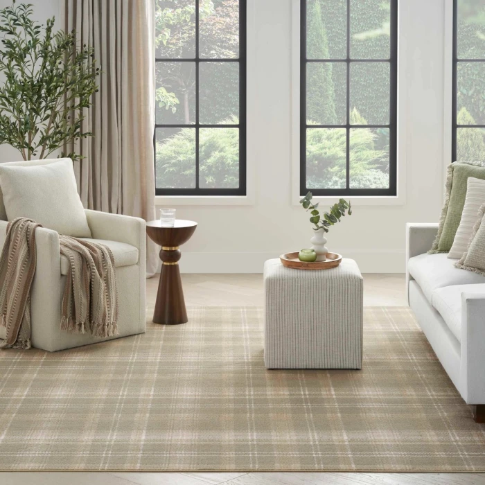 Nourison Grafix Olive GRF03 9 ft. X 12 ft. Rect. Rug