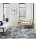 Nourison Grafix Navy Blue GRF38 9 ft. X 12 ft. Rect. Rug
