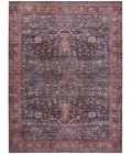 Nourison Grand Washables Navy Brick GRW02 5 ft. X 7 ft. Rect. Rug