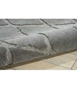 Michael Amini Gleam MA601 Grey 9 ft. 3 in. X 12 ft. 9 in. Area Rug