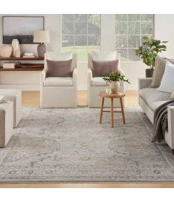 Nourison Home Lynx LNX07 Light Blue 7 ft. 10 in. X 10 ft. 1 in. Area Rug