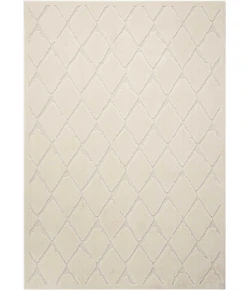 Michael Amini Gleam MA601 Ivory 9 ft. 3 in. X 12 ft. 9 in. Area Rug