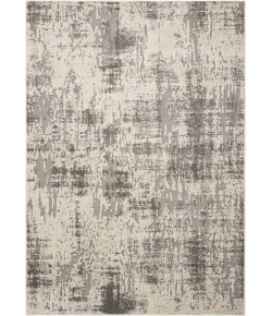 Michael Amini Gleam MA602 Ivory/Grey 3 ft. 10 in. X 5 ft. 10 in. Area Rug