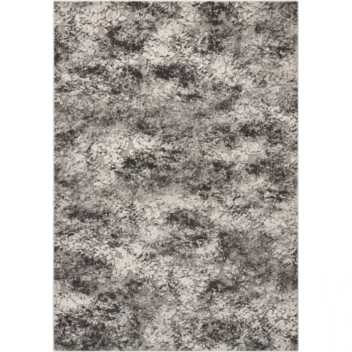 Michael Amini Gleam Area Rug MA603 Ivory/Slate