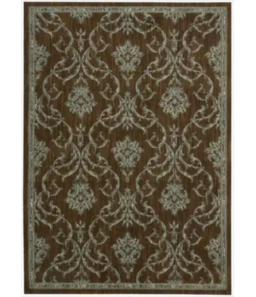 Nourison Home Radiant Impression Brown LK08 3ft.6in. x 5ft.6in. Rect. Rug